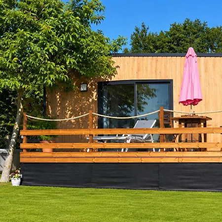 Le Sunset -tiny House Equipee Superbe Vue &jacuzzi -proche Honfleur &deauville- Calme Confort Wifi