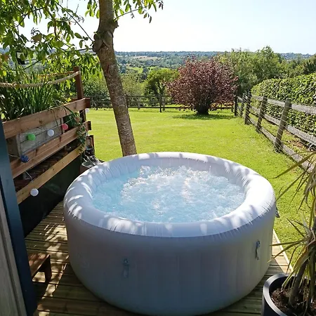Le Sunset -tiny House Equipee Superbe Vue &jacuzzi -proche Honfleur &deauville- Calme Confort Wifi