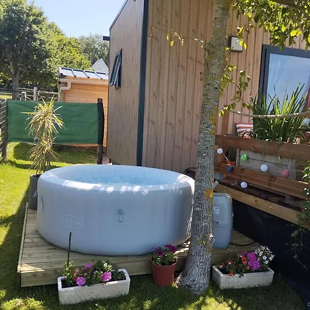 Le Sunset -tiny House Equipee Superbe Vue &jacuzzi -proche Honfleur &deauville- Calme Confort Wifi
